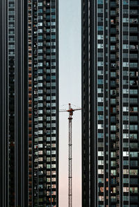 Low angle view of modern building