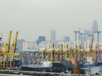 View of cityscape against sky