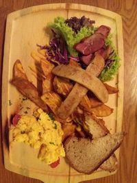 Close-up of food on plate