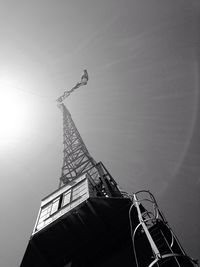 Low angle view of building against sky