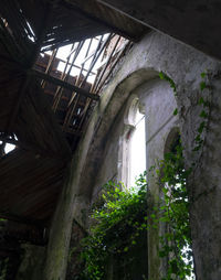 Low angle view of historical building