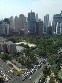 Traffic on city street