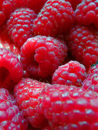 Full frame shot of strawberries