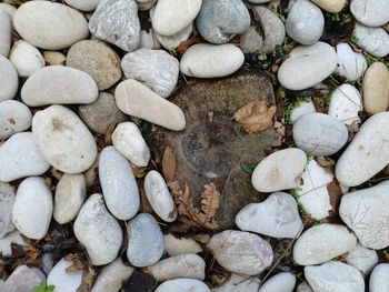 Full frame shot of stones