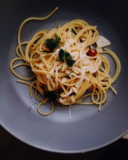 Close-up of served food