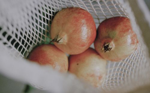 Close-up of pomegranates