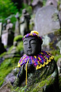 Small stone bouddha at nanzo-in temple