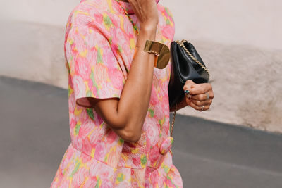Young woman using mobile phone