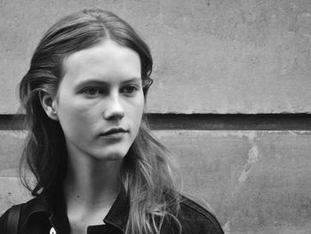 Portrait of young woman