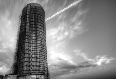 Low angle view of modern office building