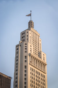 Low angle view of building against sky