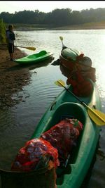 Boat in sea