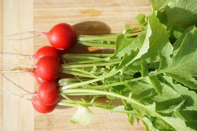 Close-up of tomatoes on table