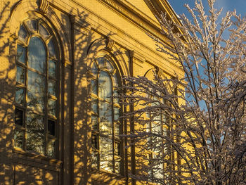 Low angle view of church