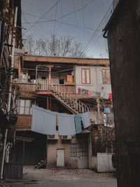 Buildings against sky in city