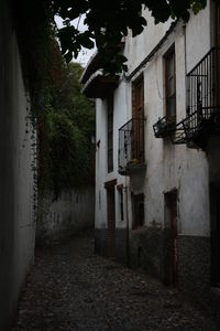 View of building with trees in background