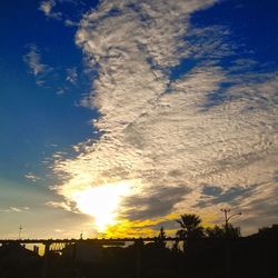 Scenic view of landscape at sunset