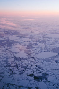 Aerial view of landscape