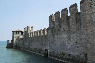 View of fort against sky