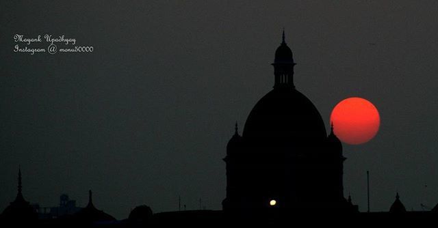 religion, building exterior, architecture, built structure, place of worship, spirituality, illuminated, low angle view, silhouette, night, church, dome, clear sky, sky, copy space, dusk, spire, sunset