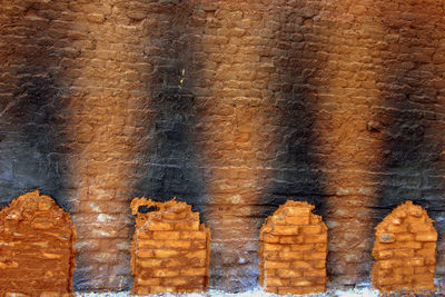 Full frame shot of stone wall