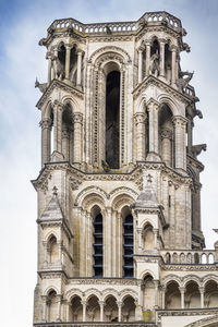 Laon cathedral is one of the most important examples of the gothic architecture, laon, france. tower
