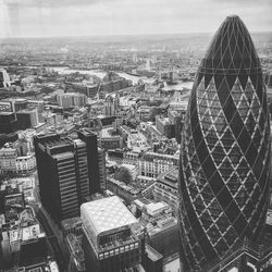 Aerial view of cityscape