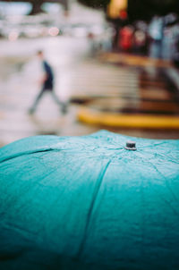 Close-up of people on street