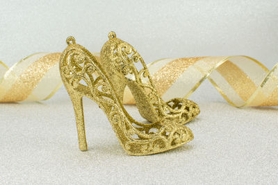 Close-up of animal skull