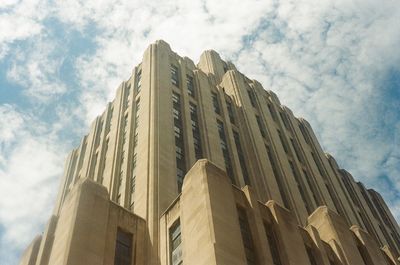 Low angle view of building against sky