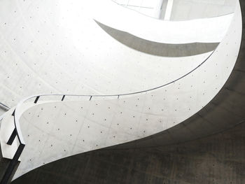 Low angle view of staircase at museum