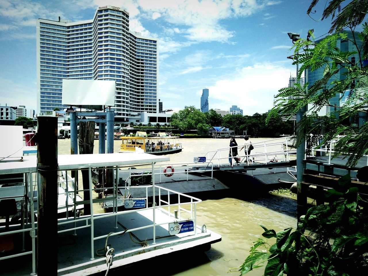 VIEW OF MODERN CITY BUILDINGS