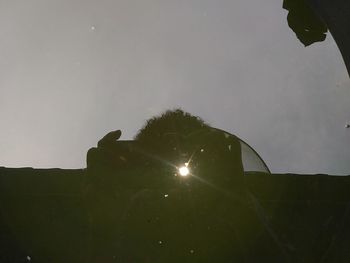 Low angle view of building against sky