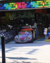 Colorful for sale at market stall