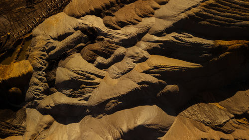 View of rock formations