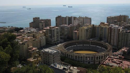 Aerial view of cityscape