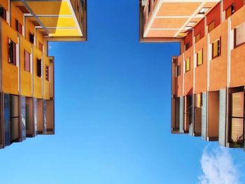 Low angle view of building against sky