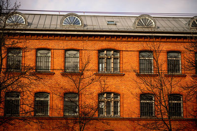 Low angle view of building against sky