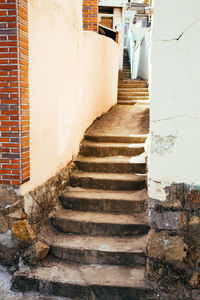 Steps in city