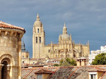 Segovia, cathedral, skyline