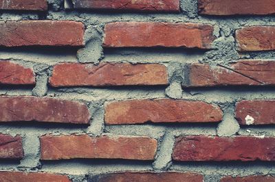 Full frame shot of brick wall