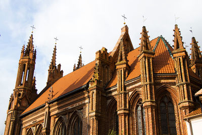 St. anne's church is a roman catholic church in vilnius' old town