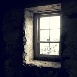 Windows of old building