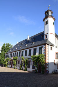 Low angle view of building against sky