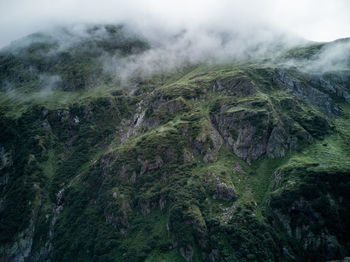 Scenic view of mountains