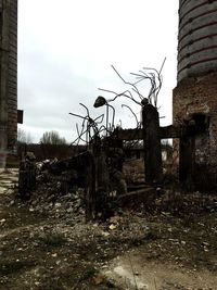 Old ruins against clear sky