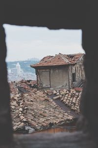 View of built structures against the sky