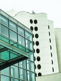 Low angle view of modern building