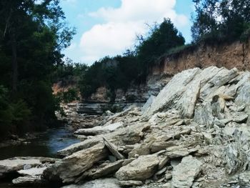 Rocks in a river