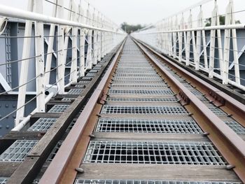 View of railroad tracks